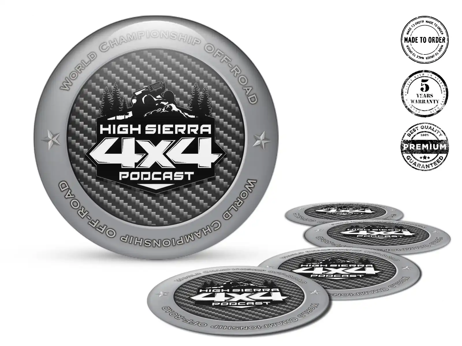 Resin domed stickers Limited Edition Drift Dome for Cars